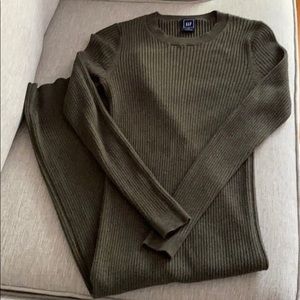 Gap green Sweater Dress XS